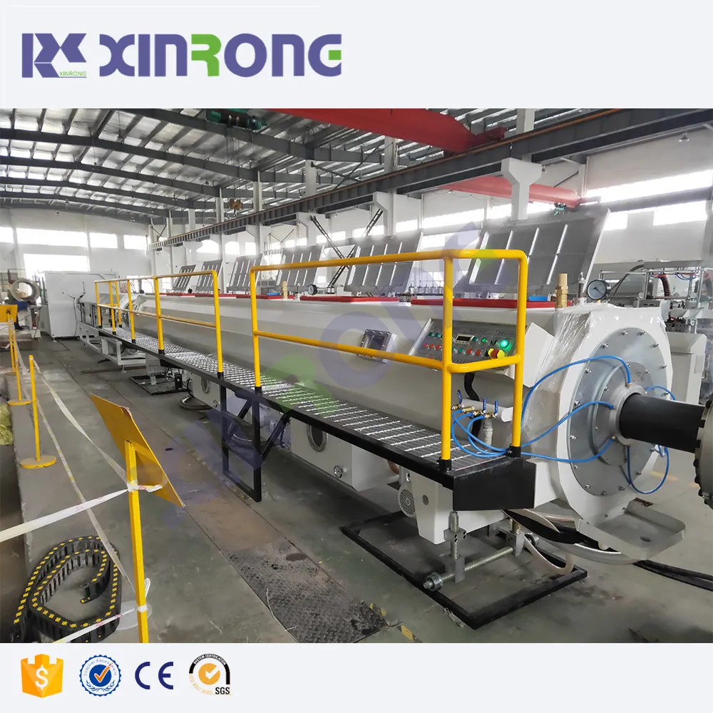 China factory 20-110mm SJ-60/38 pe pp ppr pvc plastic pipe making machine plastic pipe extrusion production line