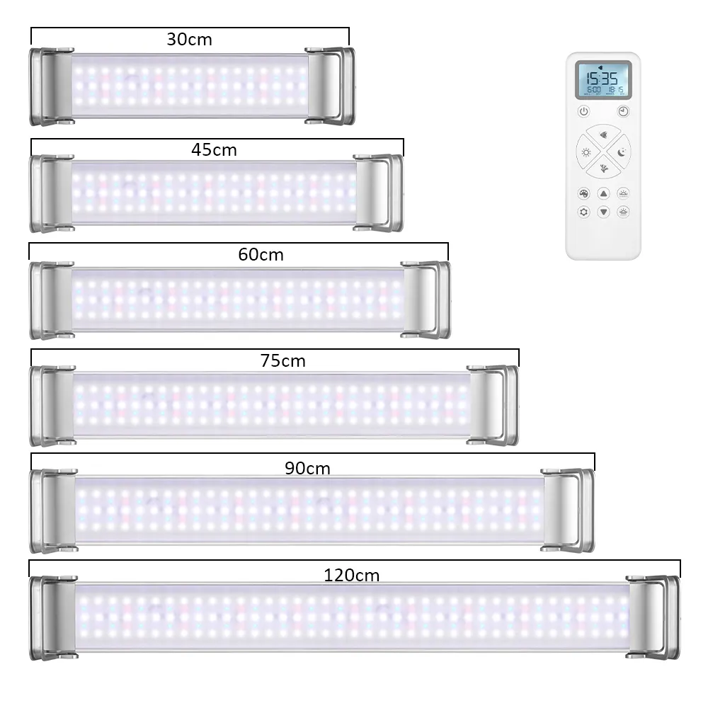 Full spectrum chihiros wrgb 2 led aquarium light 30cm 45cm 60cm 75cm 90cm 120cm dimmable and Programable