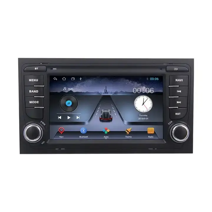 Автомобильный автомобиль carplay для Audi A4 B6 S4 RS4 GPS навигация встроенный dsp carplay autoradio android авто радио головка