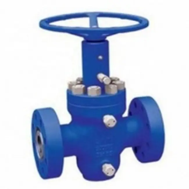 Wkm type expanding gate valve