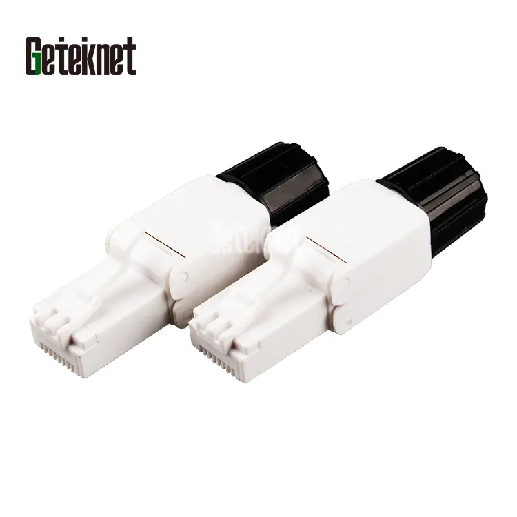 8P8C RJ45 разъем UTP ethernet RJ45 соединитель Cat6 Cat6a неэкранированный безинструментальный RJ45 разъем