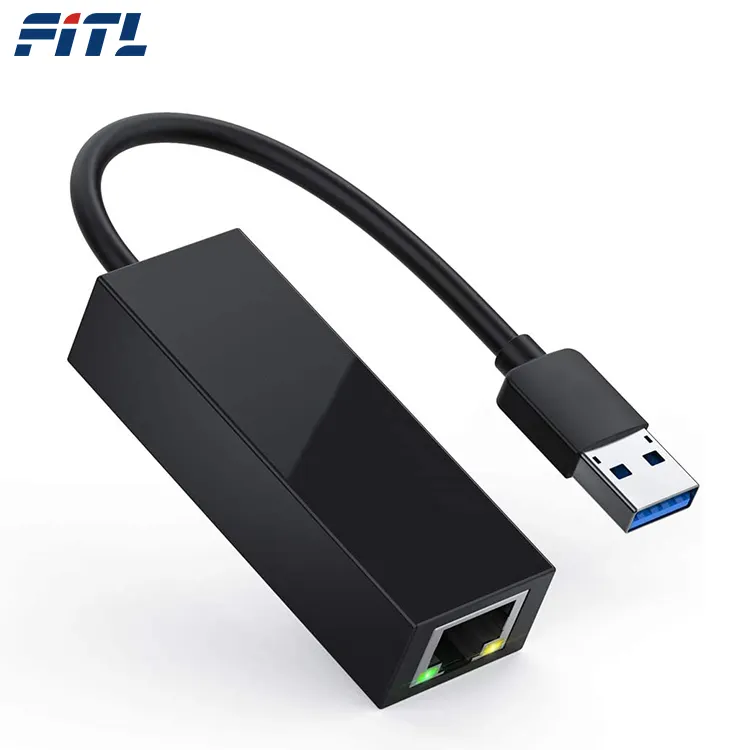 USB 3.0 to Ethernet Gigabit 10/100/1000 RJ45 LAN Network Adapter RTBL8153 / Asix 88179 Chipset