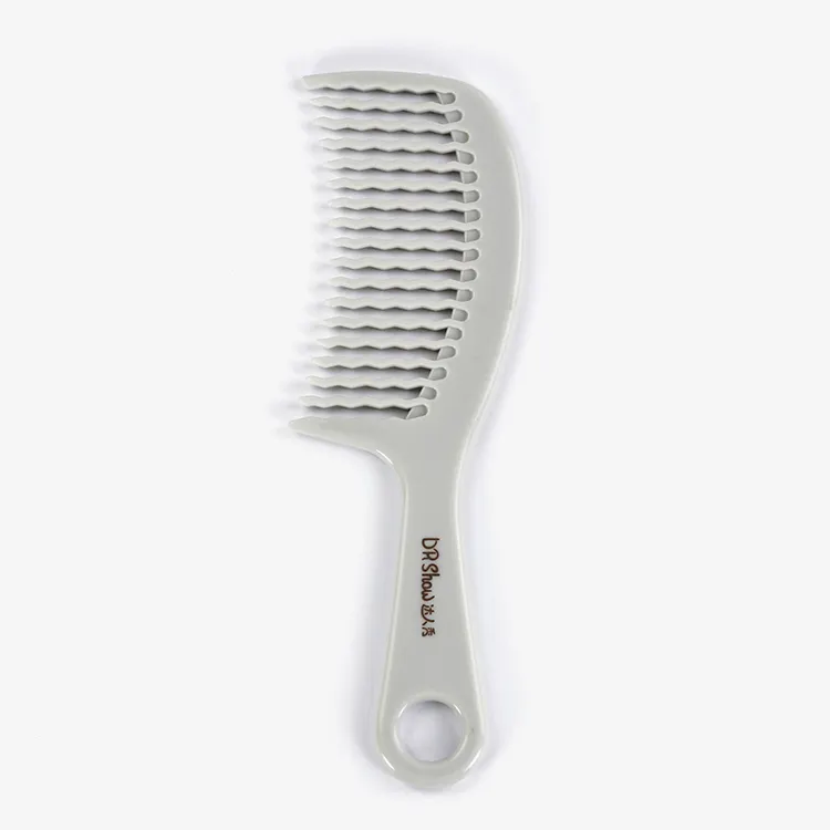 Hair Plastic Comb Manufacturer Fashion Plastic Daily Hairdressing Multifunctional Curly Hair Care Comb