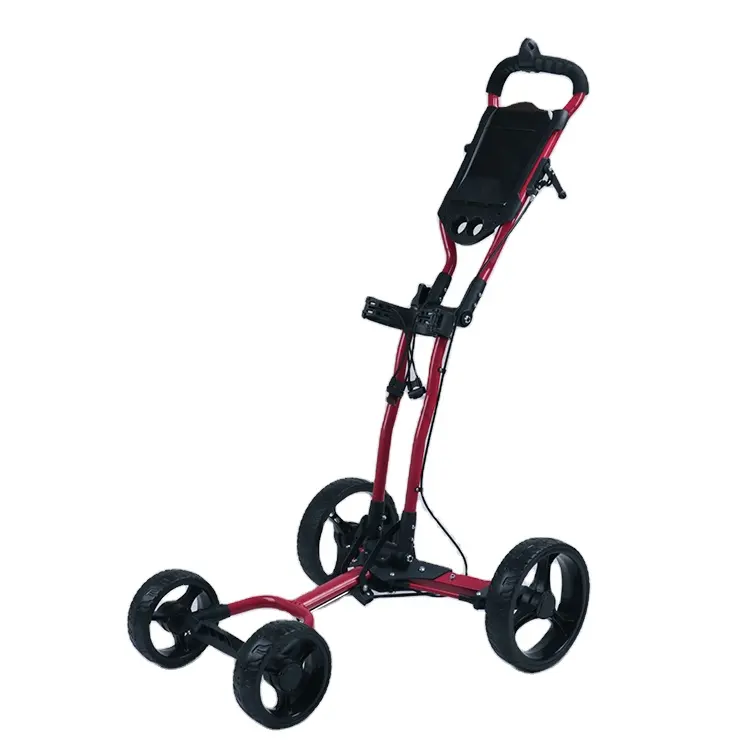 Hot Sale Floding Aluminium Golf Push Cart Outdoor