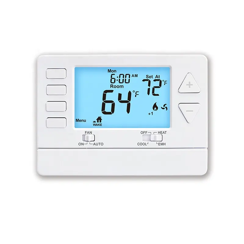 Electronic Programmable Thermostat For Heat Pump HVAC Controller