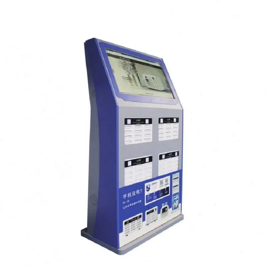 Advertising power bank rent Kiosk with 48slots