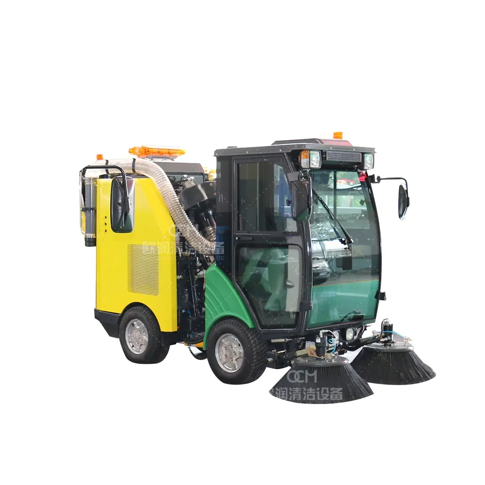 5021 Road Sweeper Truck Street Sweeper Roller Brushes Airport Runway Sweeper