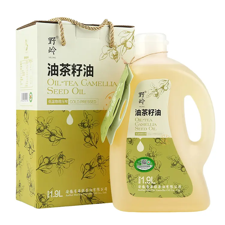 Factory Supply Food Grade Organic Cold Pressed Camellia Japonica Seed Oil