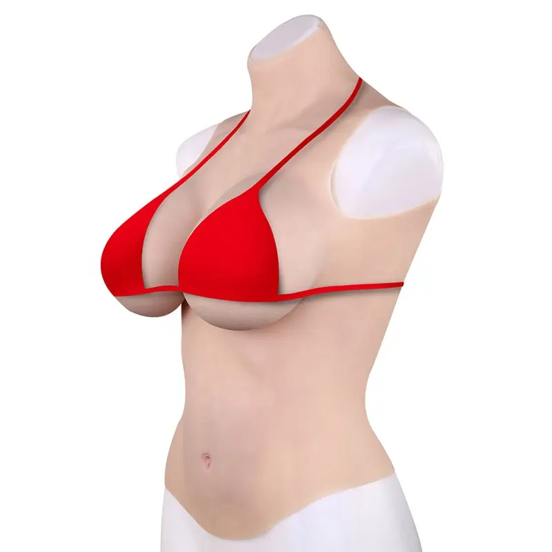 High Collar Breast Forms for Cosplay Dress-up