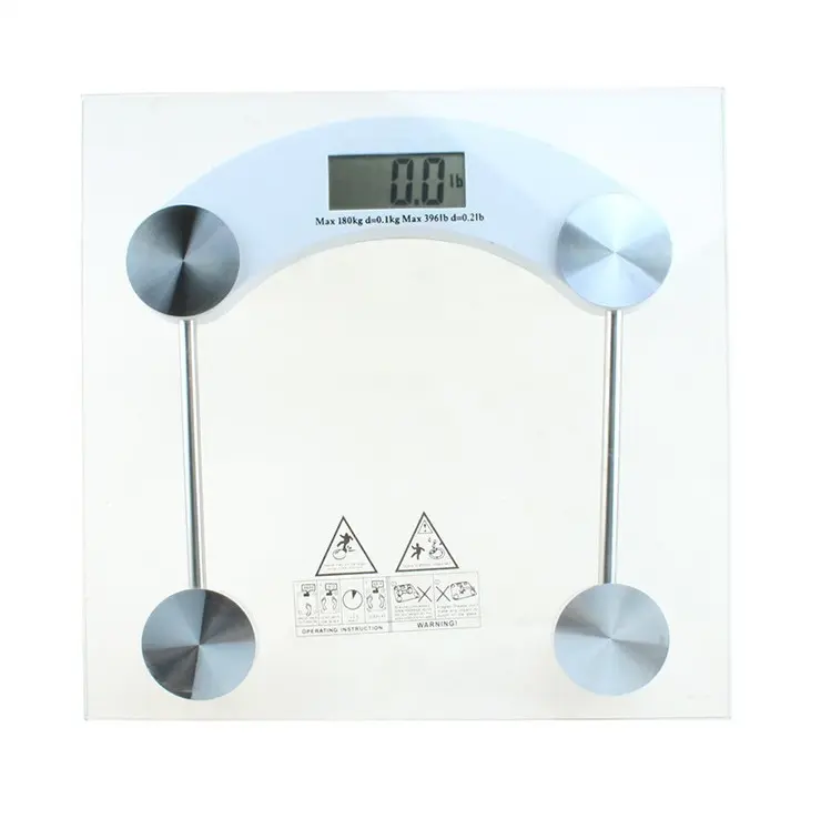 Factory Price Tempered Glass LCD Weighted Scale Body Scale Digital Weighing Scale