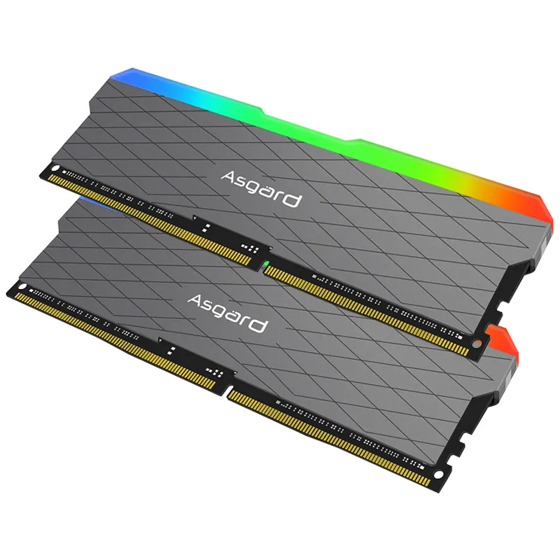 Asgard Ddr4 32GB Ram RGB 16GBX2 3200MHZ Colorful Lighting Memoria Cool Heatsink Gaming Desktop Ram Memory W2 Series