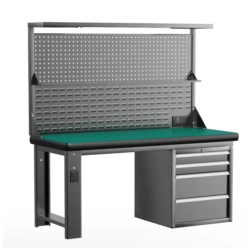 3W-431 модульный антистатический стол ESD workbench низкая цена сборочный конвейер алюминиевый профиль Электрический антистатический Workbench