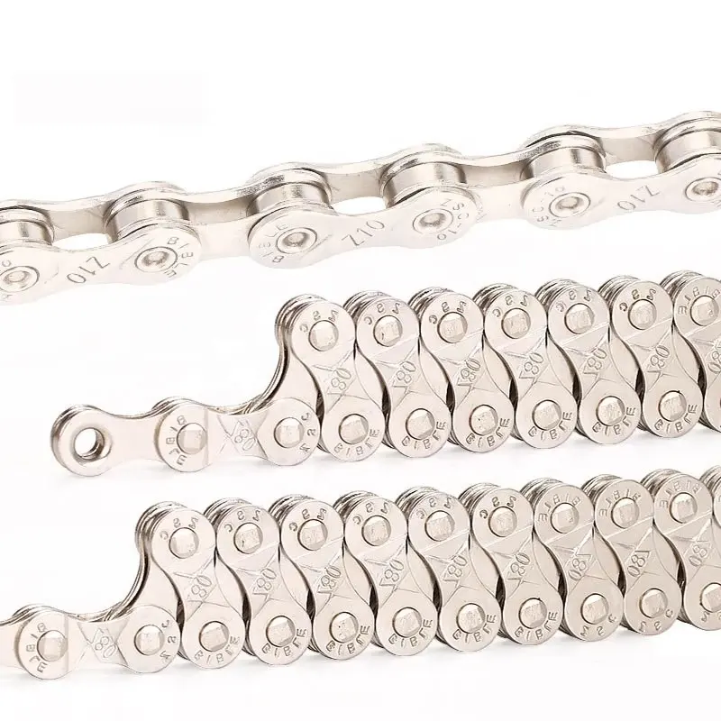 Mtb Bike Chain Mountain Road Single 6 7 8 9 10 11 Speed Velocidade MTB Chains 116L Silver Part Link Bicycle Accessories