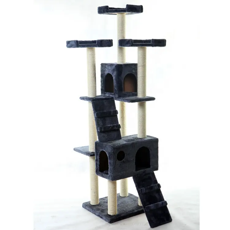 180 cm Eco Friendly Cat Wood House Luxury Cat tree Tall 2020