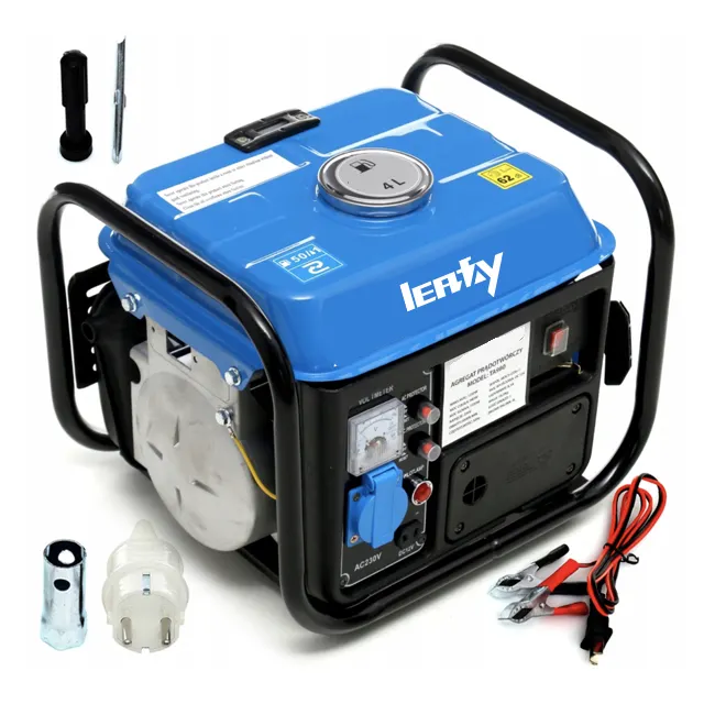 950 600W Electric Low Price Air Cooled Silent Power Gasoline Petrol Generator Gasoline Generator