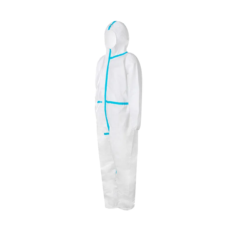 Industrial Safety Ppe protection Suit Hazmat Suit Ppekit disposable coveralls standard CE