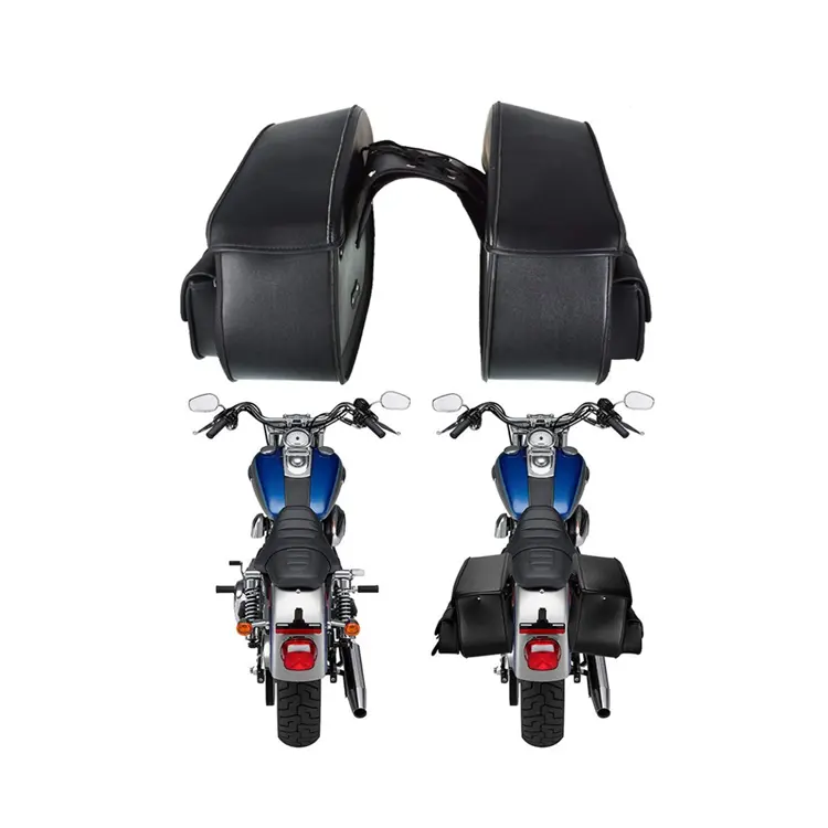 Сменный Чехол для мотоцикла Honda Yamaha Sportster, седло из искусственной кожи для багажа