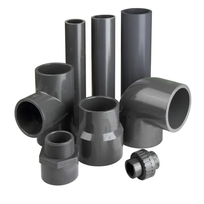 PVC fittings UPVC pipe fitting for water elbow / tee