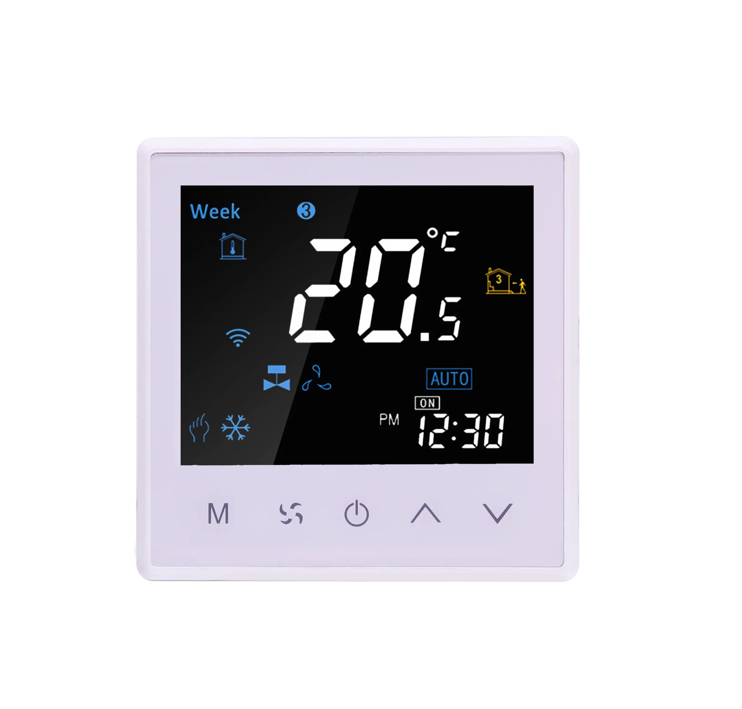 Система HVAC, умный контроллер комнатной температуры, катушка вентилятора, термостат переменного тока для домашнего центрального кондиционера
