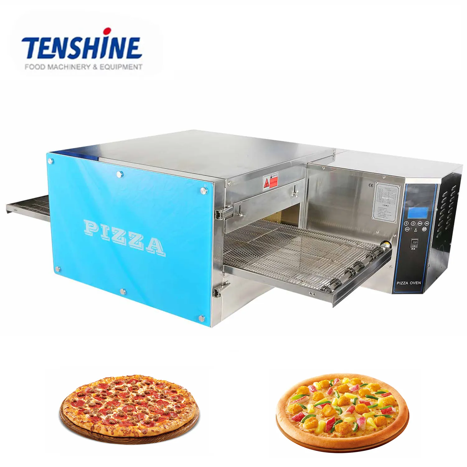 Sell like hot cakes tunnel pizza oven conveyor oven chain belt pizza oven for sale