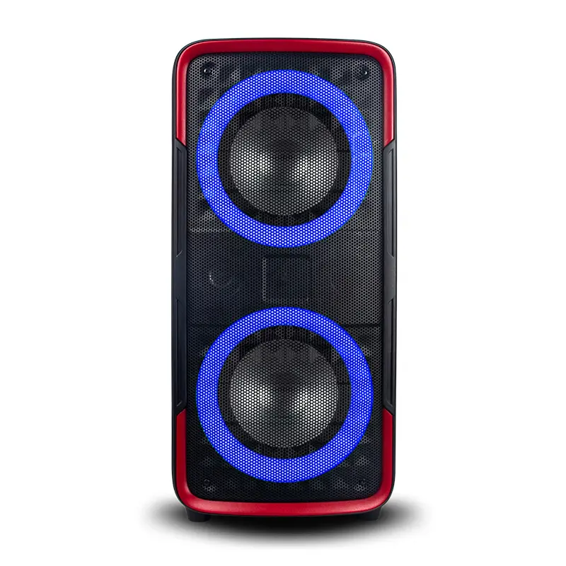 Deluxe Bluetooth speakers Wirless DJ Party Led Light Speakers Boombox Party box DJ Bass Outdoor Waterproof subwoofer speaker