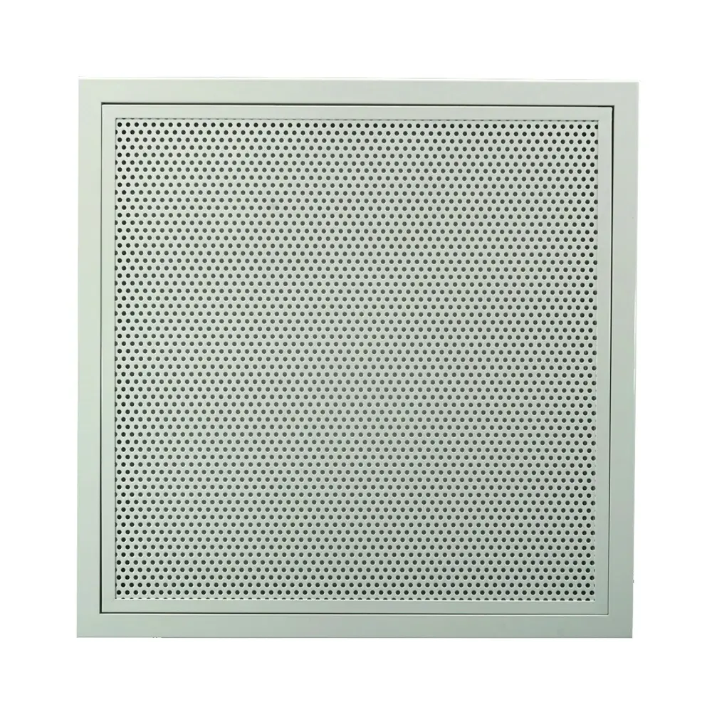 Perforated Plate Diffuser With Removable Core Plenum Box RG-PD+PB-SA1