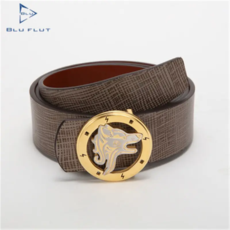2021 Blu Flut 100% Full Grain Wholesale Mens Genuine Leather Belt Fashion Luxury Real Cowhide Belt