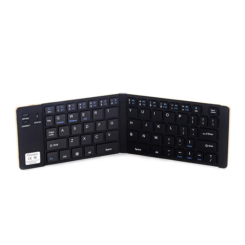 Wireless Bluetooth Mini Office Folding Pad Computer Universal Ultra-thin Portable Keyboard