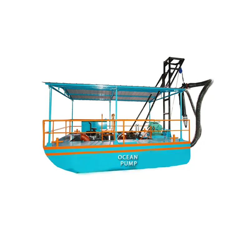 Sand Suction Small Dredge Boat River Sand Extraction Machine with Widely Applications
