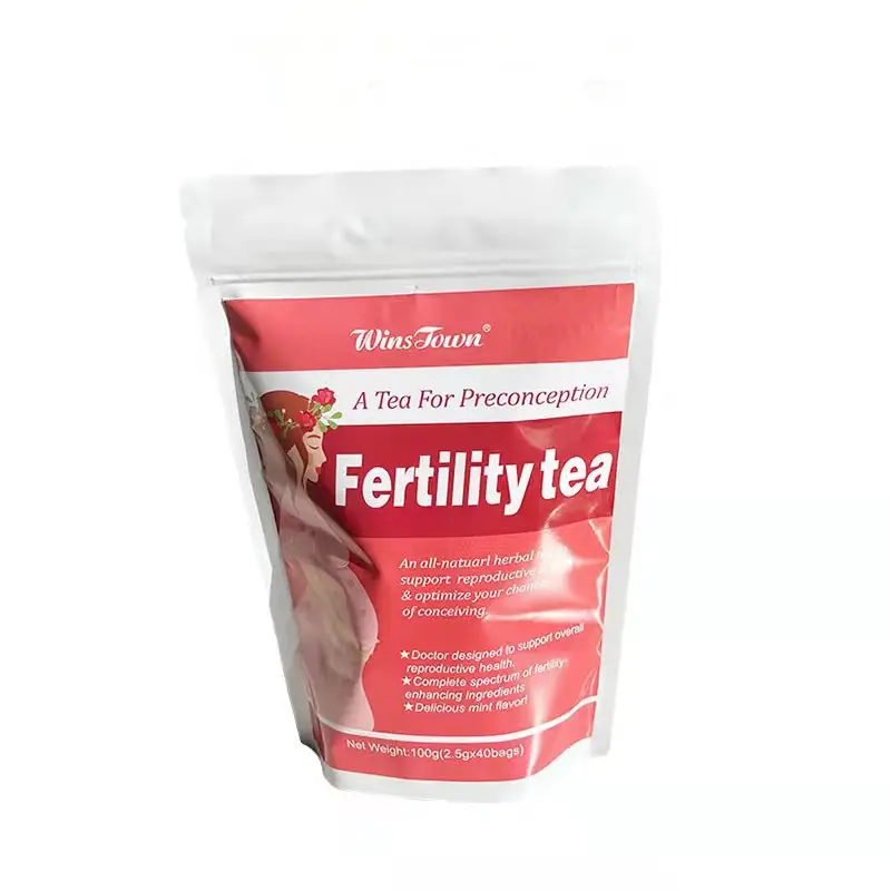 OEM herbal organic tea Rose women Fertil Detox Warm Womb female fertility tea for women