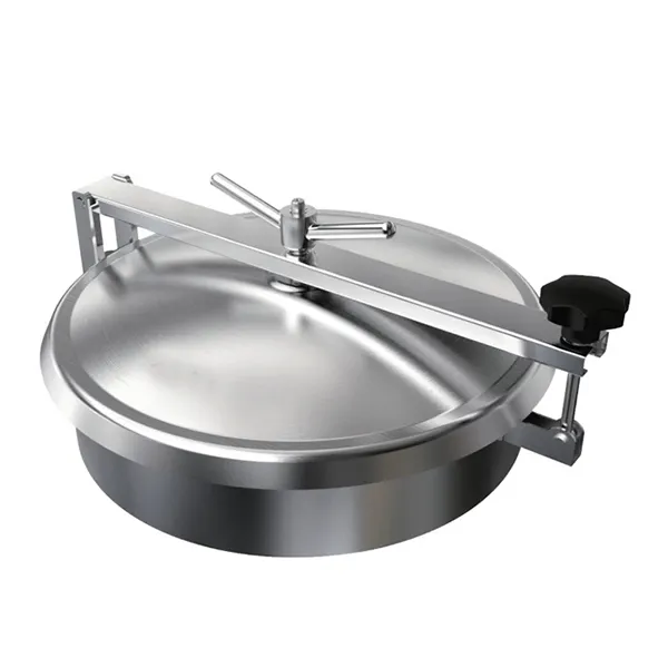 450mm Stainless Steel Hygienic Outward Round Non- Pressure Manways