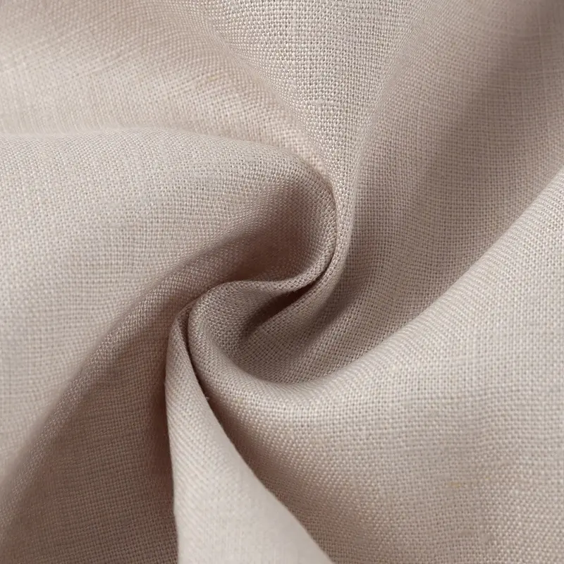 WH005-hemp tencel muslin plain cloth fabric 220gsm for top shirt dress pants