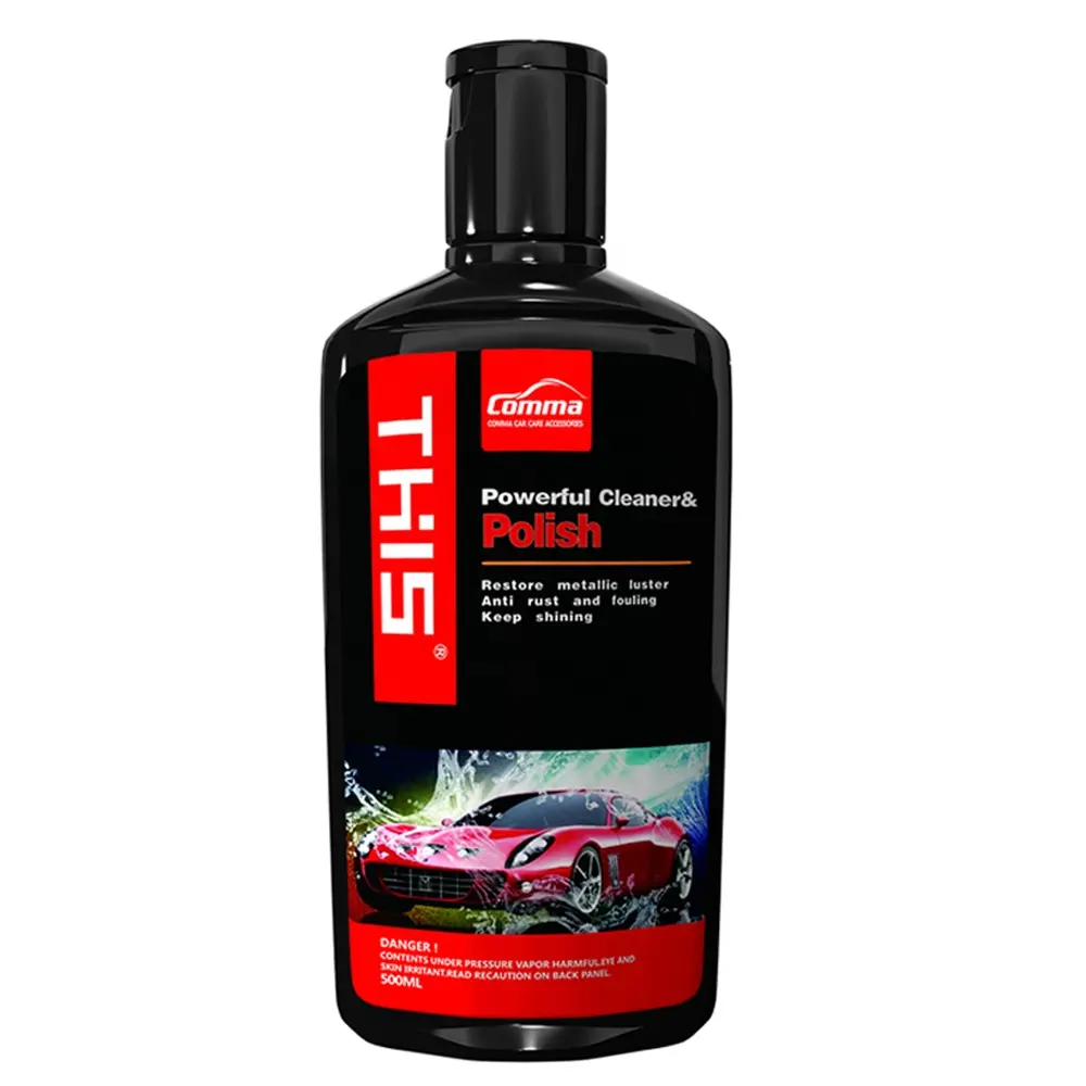 New formula auto detailing nano hydrophobic carnauba liquid body compound scratch removal glass coating car polish wax