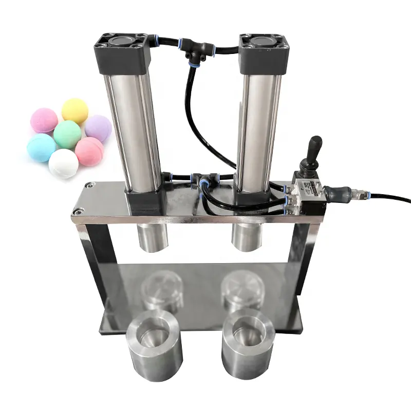 Dropship low cost pneumatic at home manual bath bomb hand press machine