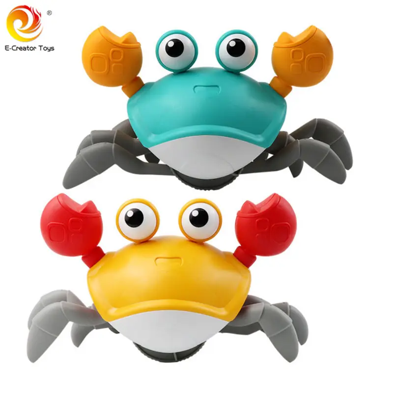 2020 Tiktok hotsale Summer Popular Beach Crawling Crab Toys bath toys for kids