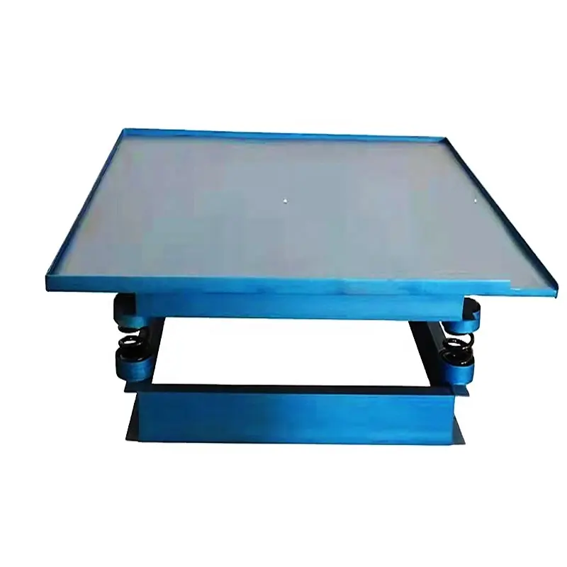 Concrete mould shaking table