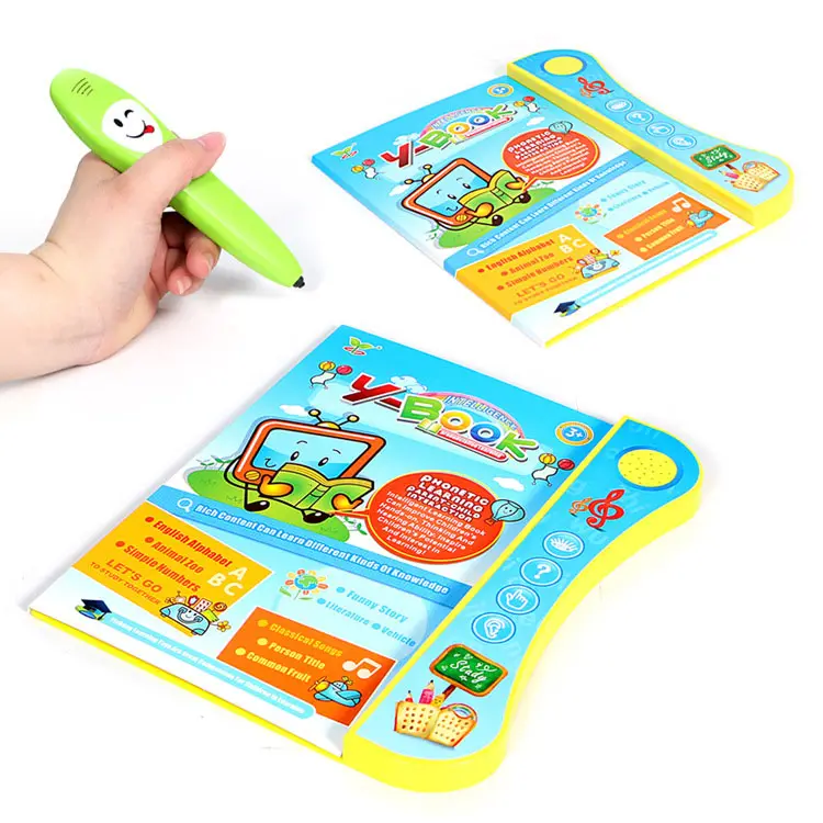 Cheap Price Factory Custom Children Talking Sound Book Push Button Sound Activity Books