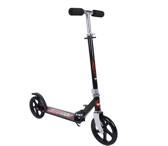 Foldable Adjustable 2 Wheel Kick PU Wheel Kids Mini Scooter for Children 7-14years