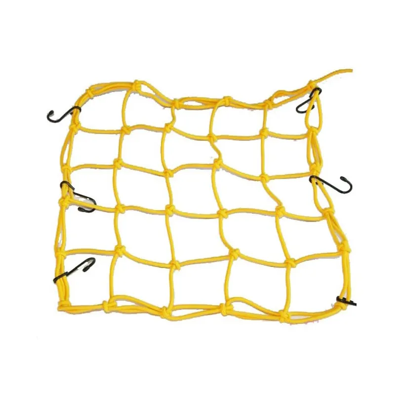 2021 New Style 40cmx40cm Bungee Cargo Nets with 6pcs hooks