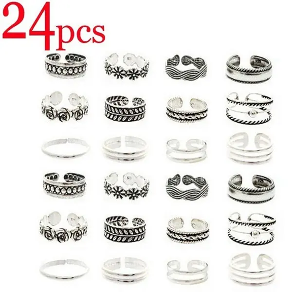 2021 trendy fashion foot ring seaside toe ring exotic foot toe joint rings