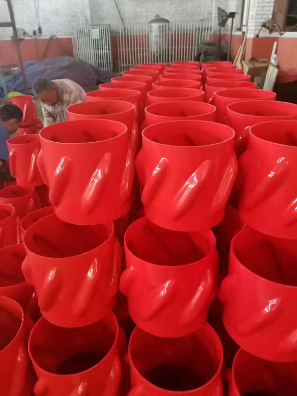 Centralizer API Standard Spiral Glider Centralizer Stop Collar 7 Inch Casing Type For 8-1/2 Inch Hole