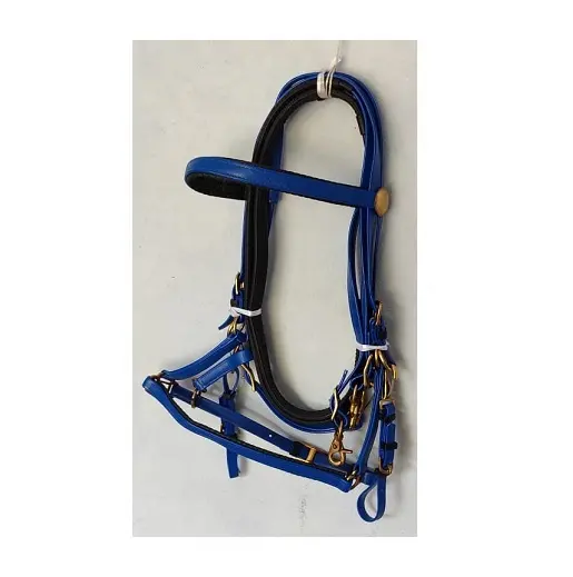 Durable Horse Head Collar Bridle Horse Riding Equipment Halter PVC