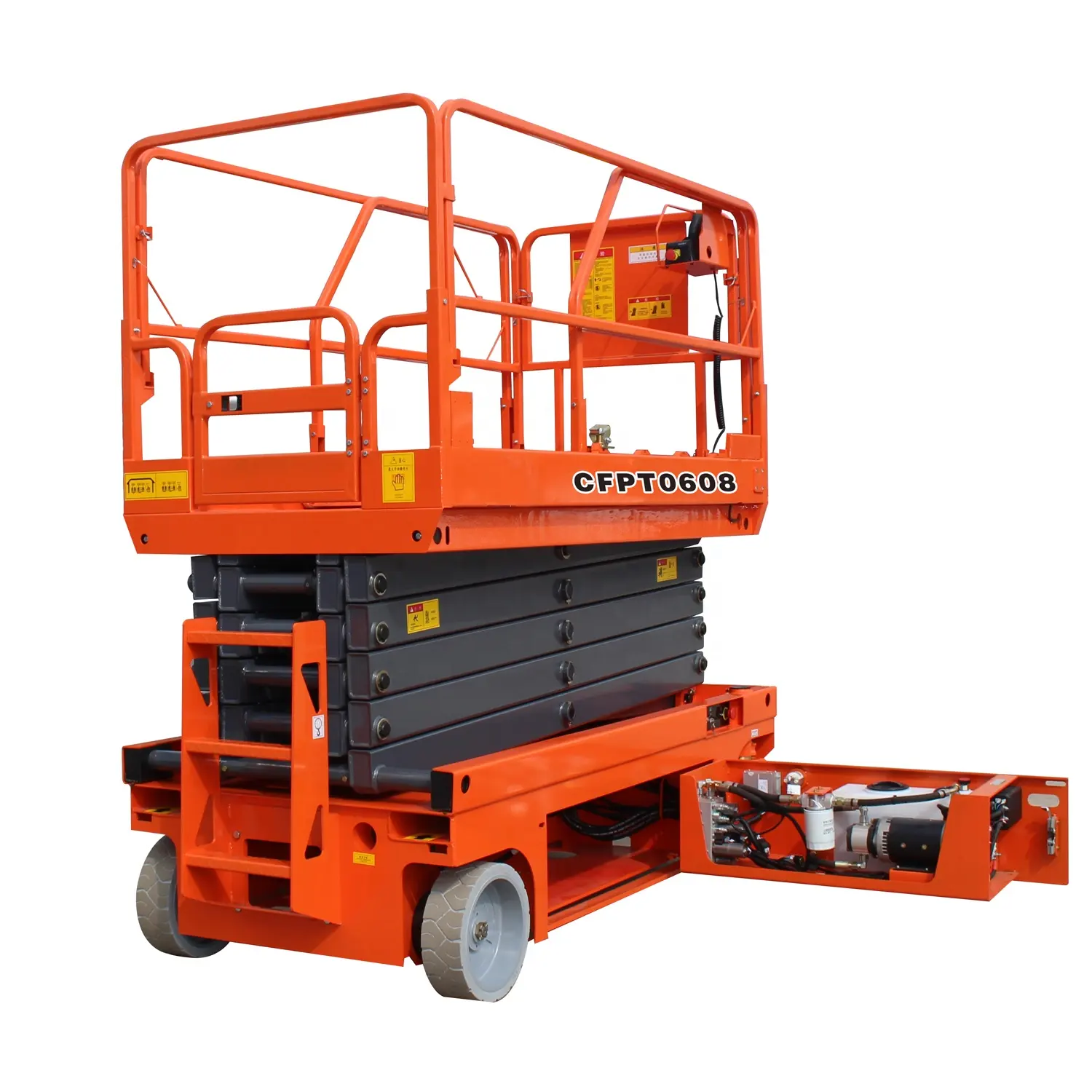 Electric Scissor Lift Platform 12M 320Kg Hydraulic Electric Scissor Lift For Municipal Engineering