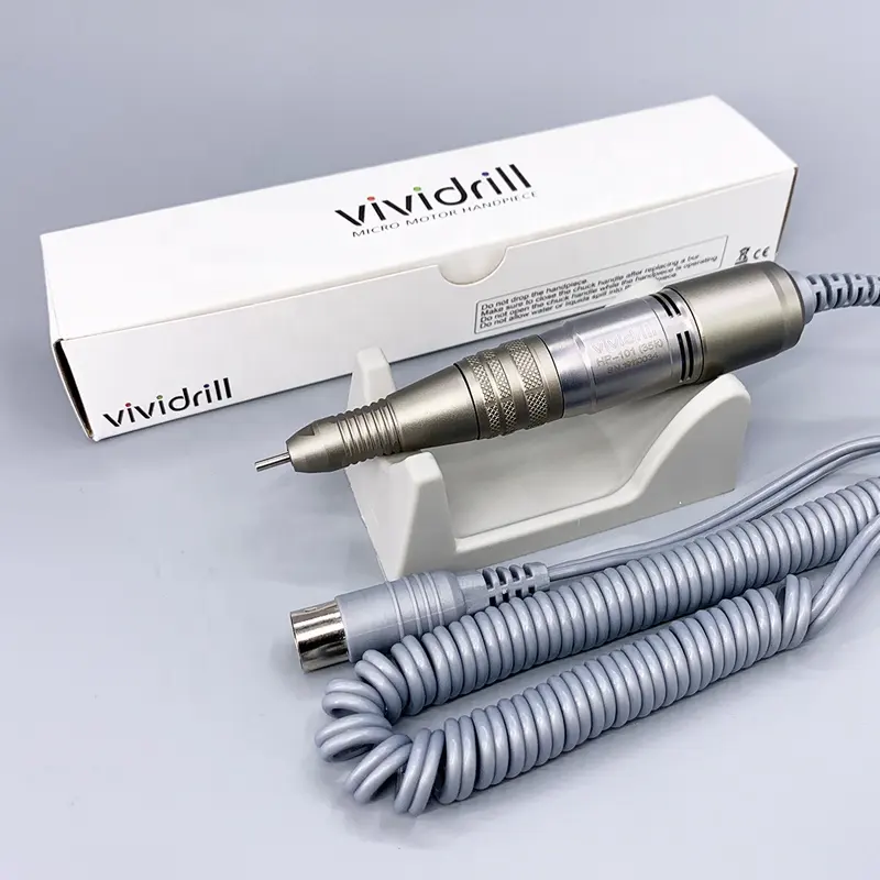 Vividrill 35000 Rpm Micromotor Hot Selling Portable Electric Art Pen E File Nail Drill Machine