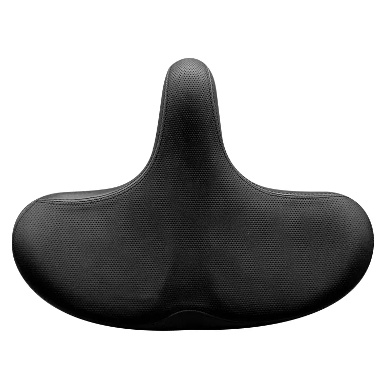 Best price big size waterproof and comfortable pu mountain bike saddle, high elastic polyurethane foam cushion bicycle saddle