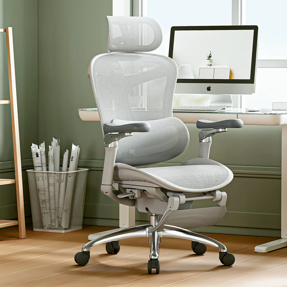 Sihoo 3A новый дизайн 5D бионический подлокотник поручни Регулируемая поясничная Подушка сетчатый эргономичный офисный стул