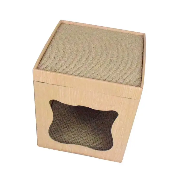 New Design Furniture Gyms Hidden House With Seat Hemp Cute Cat Scratcher