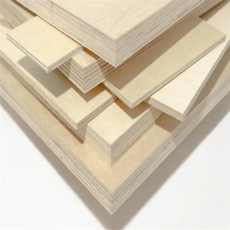 Linyi Plywood Factory for Sale Birch Plywood 1.6mm-30mm FIRST-CLASS Indoor Use