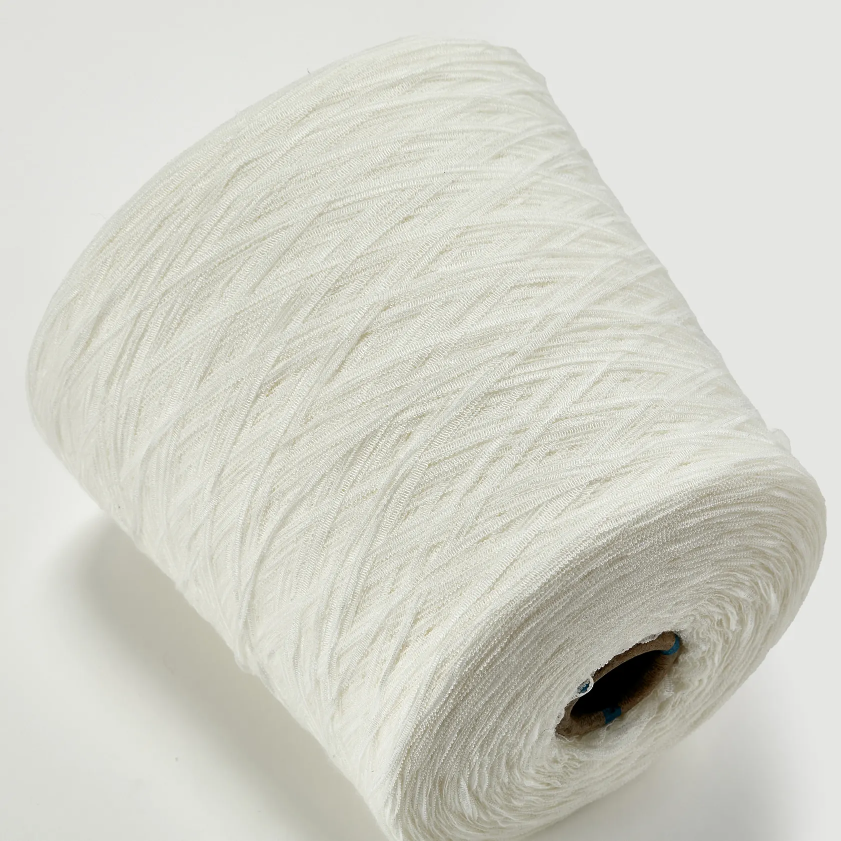 *RTS* 7.6Nm Tape Yarn 65% Acrylic 35% Nylon Two Weft one Wrap Tape Yarn Customized Color Fancy Yarn