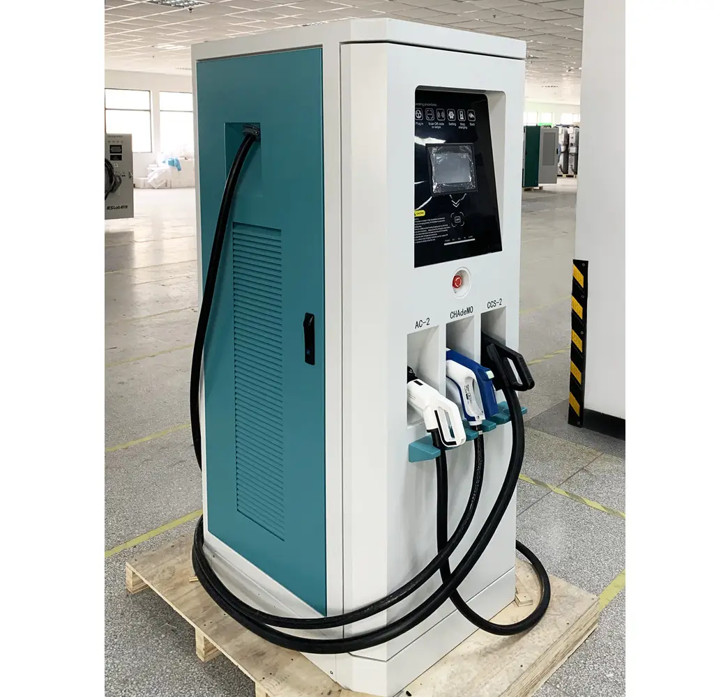 Chademo Ev Charging Station 60kw DC CHAdeMO Car Ev Charger Single Connector EVSE Dc Fast Charging Station